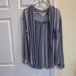 Anthropologie Button Up Collared Shirt